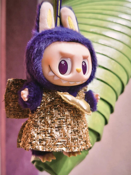 POP MART LABUBU Macaron Rubber Face Keychain Figure Blind Box - Milan Exclusive