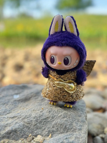 POP MART LABUBU Macaron Rubber Face Keychain Figure Blind Box - Milan Exclusive