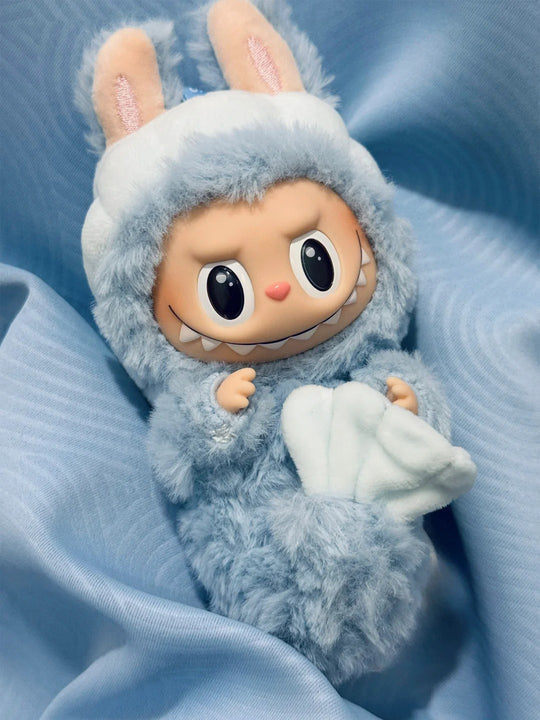 POP MART LABUBU Macaron Rubber Face Keychain Figure Blind Box Singapore Exclusive